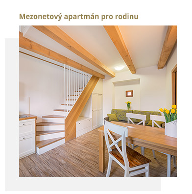 ubytování Třeboň apartmán pro rodinu