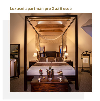 luxusní apartmán pro 2 Třeboň