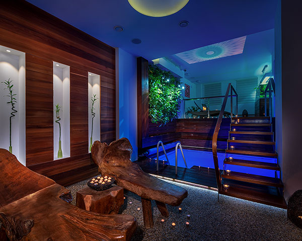 Detail interiéru Wellness Hotelu Bílý jednorožec